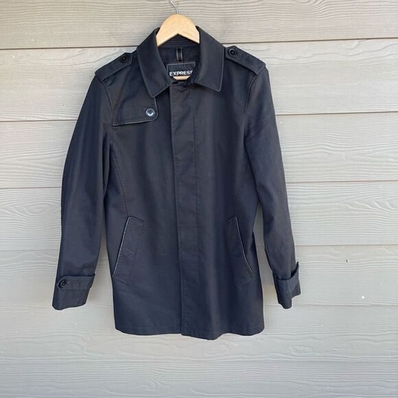 Express Men’s Top Coat overcoat